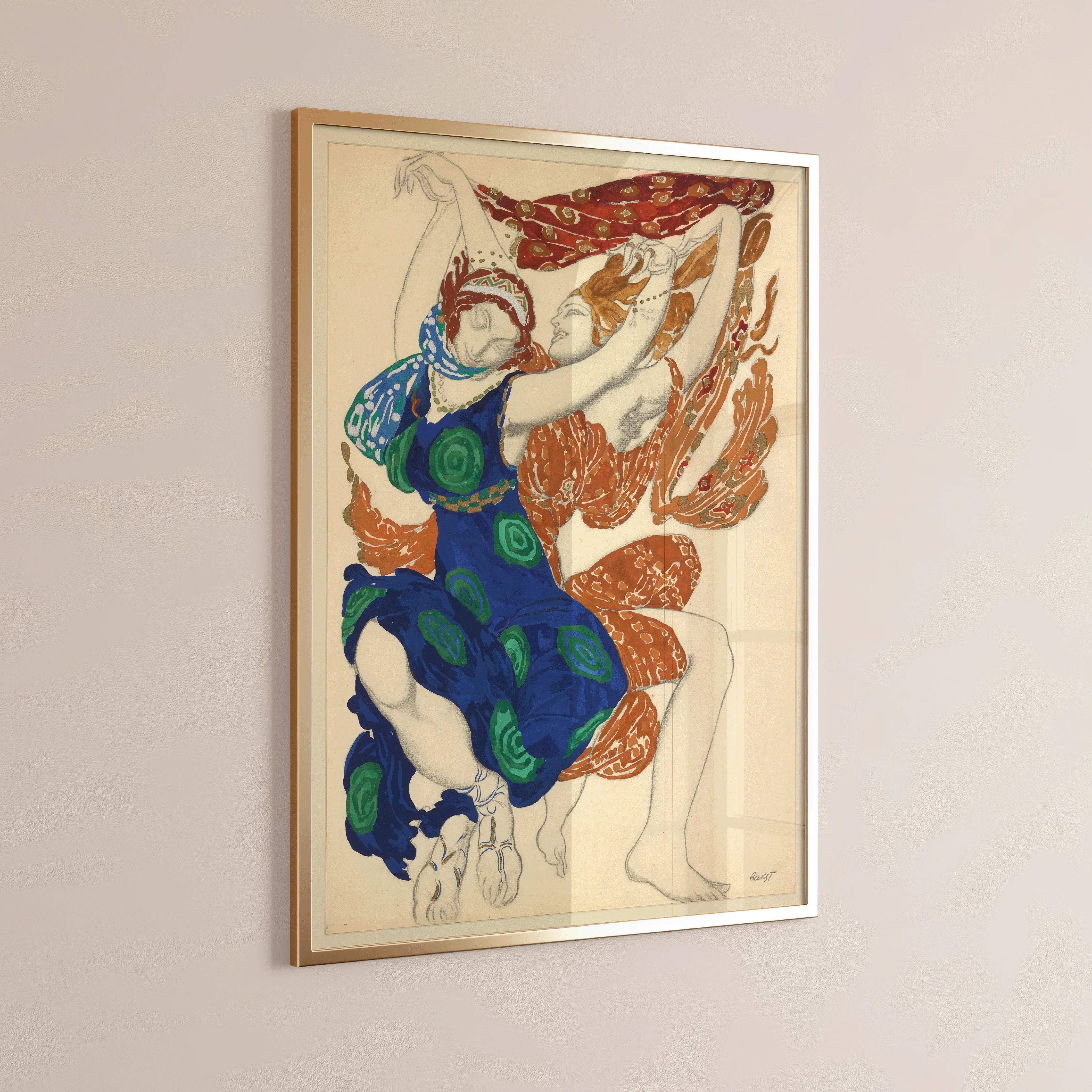 Léon Bakst - Narcisse - 9ArtPrints