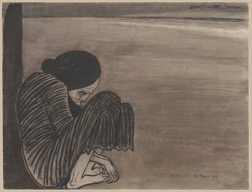 Léon Spilliaert — Solitude | Symbolist Art Print