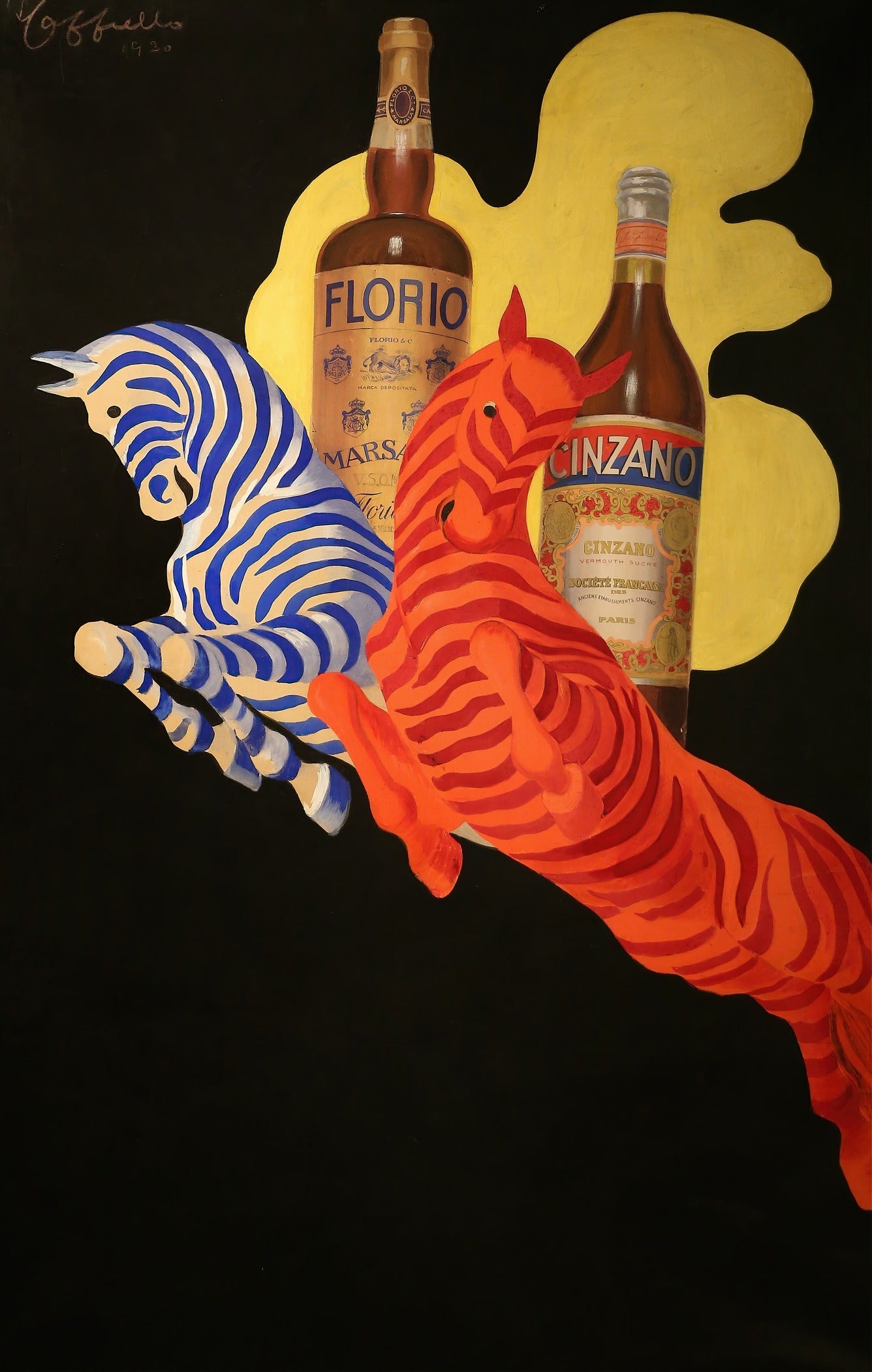 Leonetto Cappiello — Florio Cinzano | Art Deco Poster Print - 9ArtPrints
