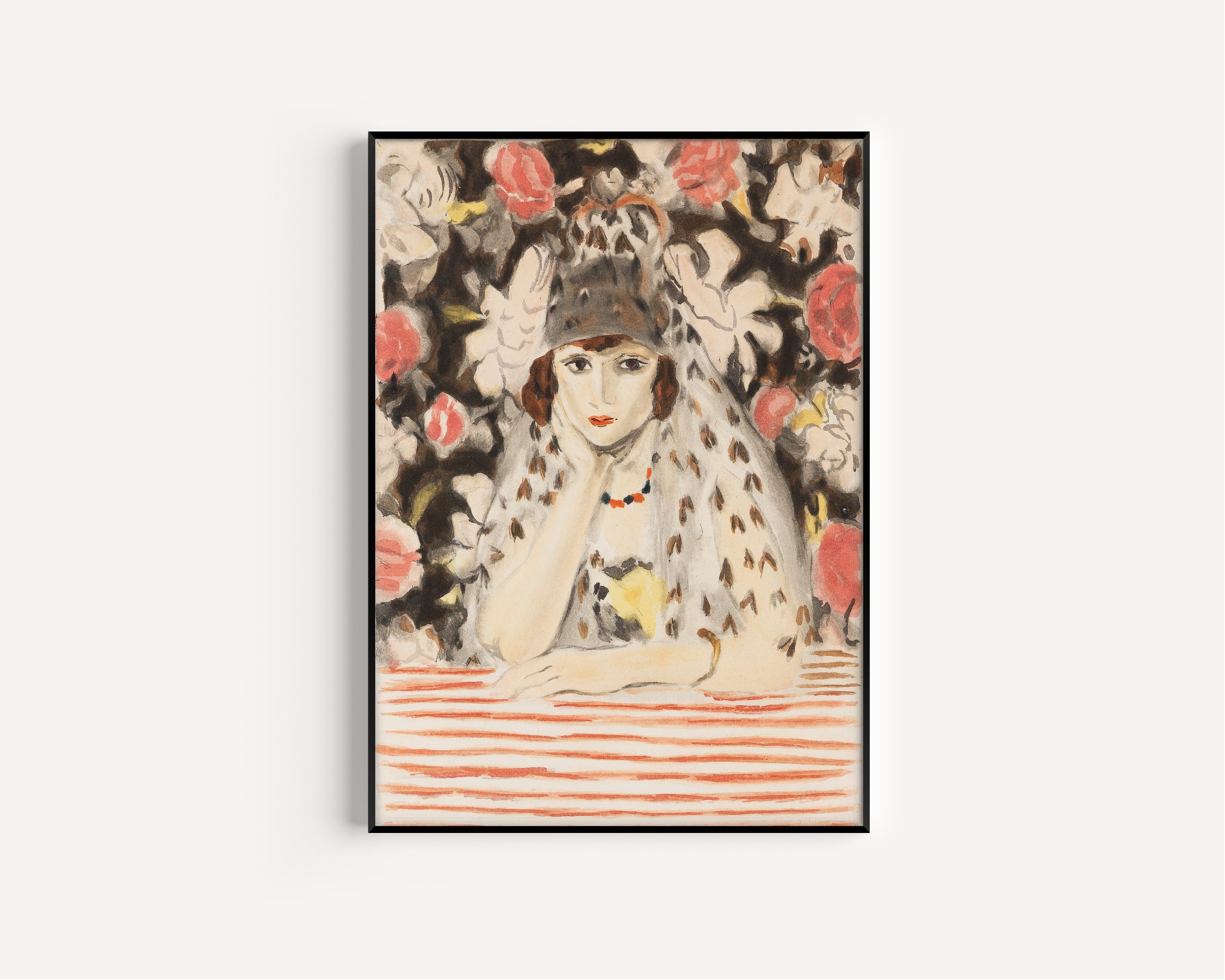 Henri Matisse — Spanish Woman with a Mantilla | Fine Art Print