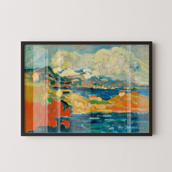 Louis Valtat — Bay at Anthéor | Fauvist Landscape Print