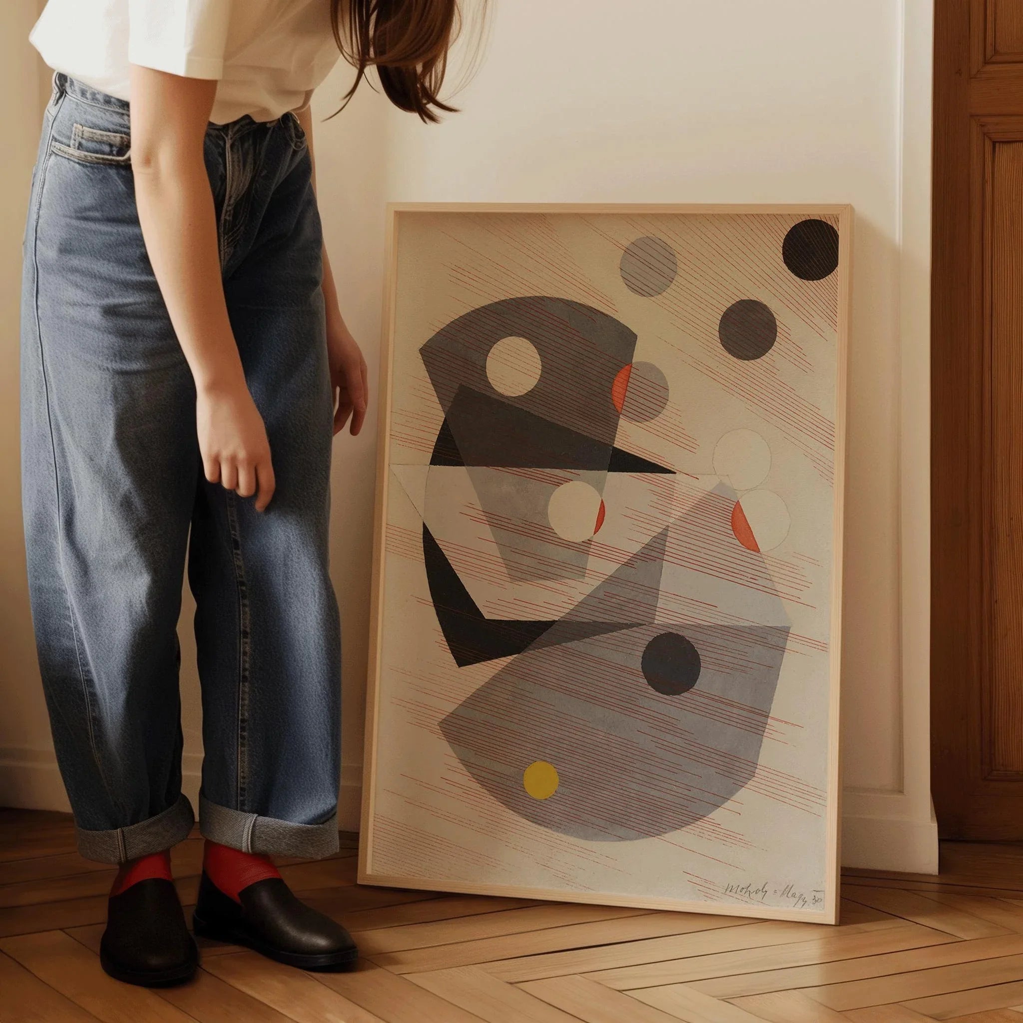 L√°szl√≥ Moholy - Nagy Bauhaus Art Print: Mid - Century Modern Giclee - 9ArtPrints