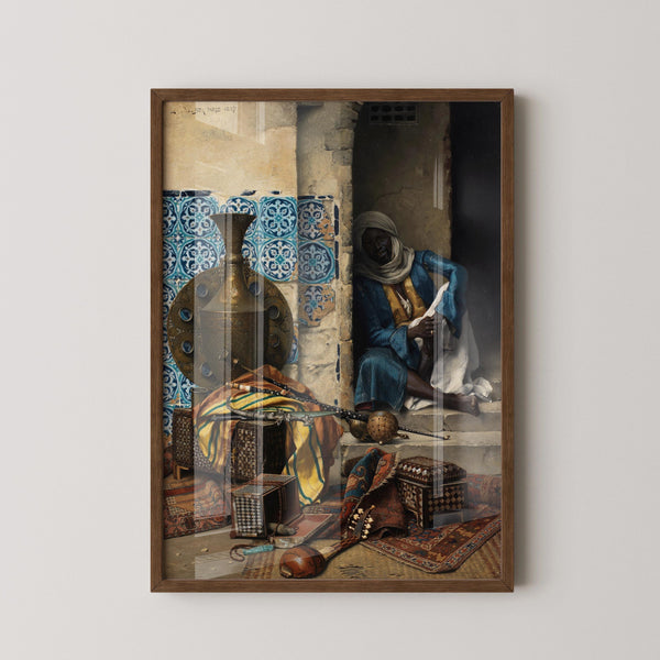 Ludwig Deutsch — The Artefacts Dealer | Orientalist Fine Art Print
