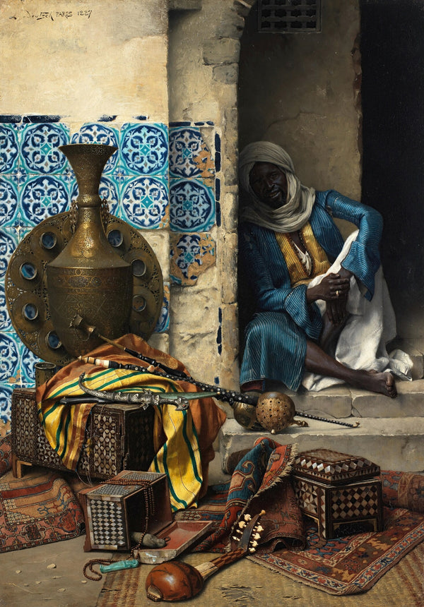 Ludwig Deutsch — The Artefacts Dealer | Orientalist Fine Art Print