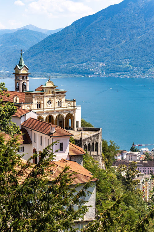 Madonna del Sasso in Orselina (Switzerland) - 9ArtPrints