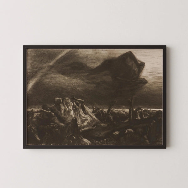 Marcel Roux — Faucheuse (The Reaper) | Symbolist Fine Art Print