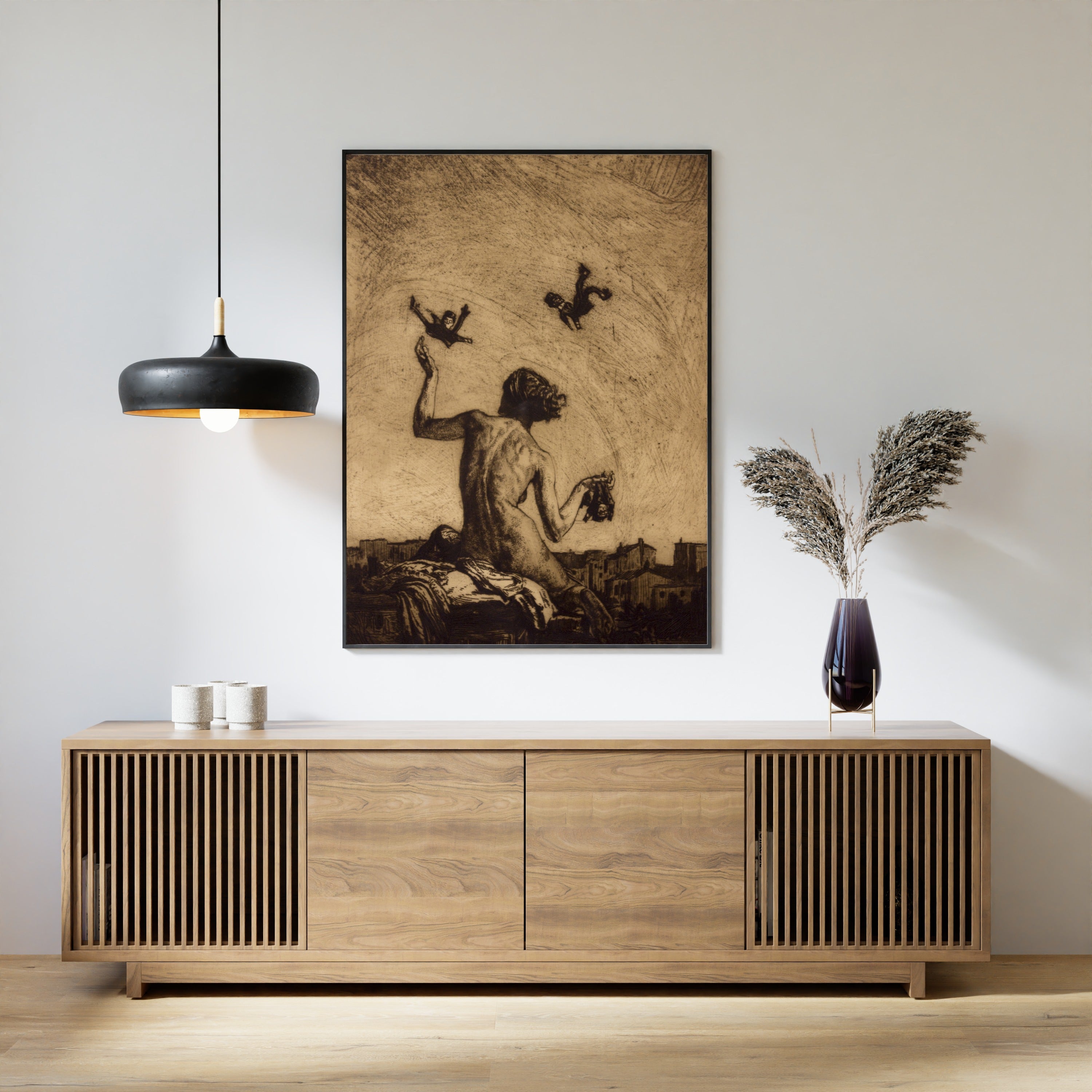 Marcel Roux — The Puppets | Fine Art Giclée Print - 9ArtPrints