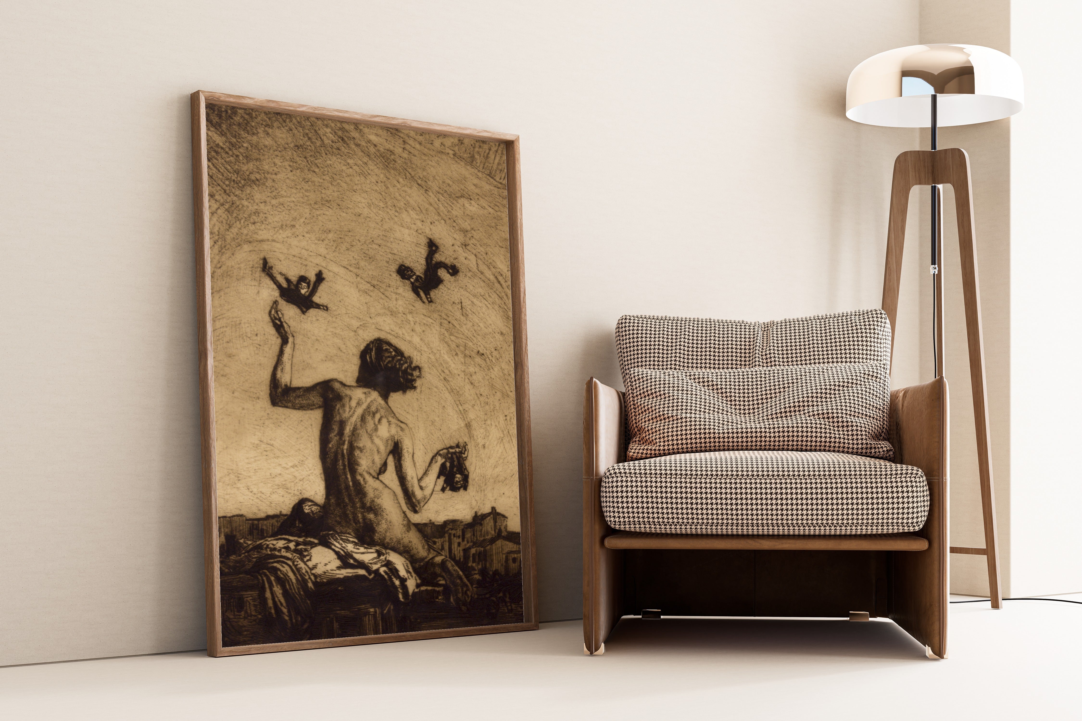 Marcel Roux — The Puppets | Fine Art Giclée Print - 9ArtPrints