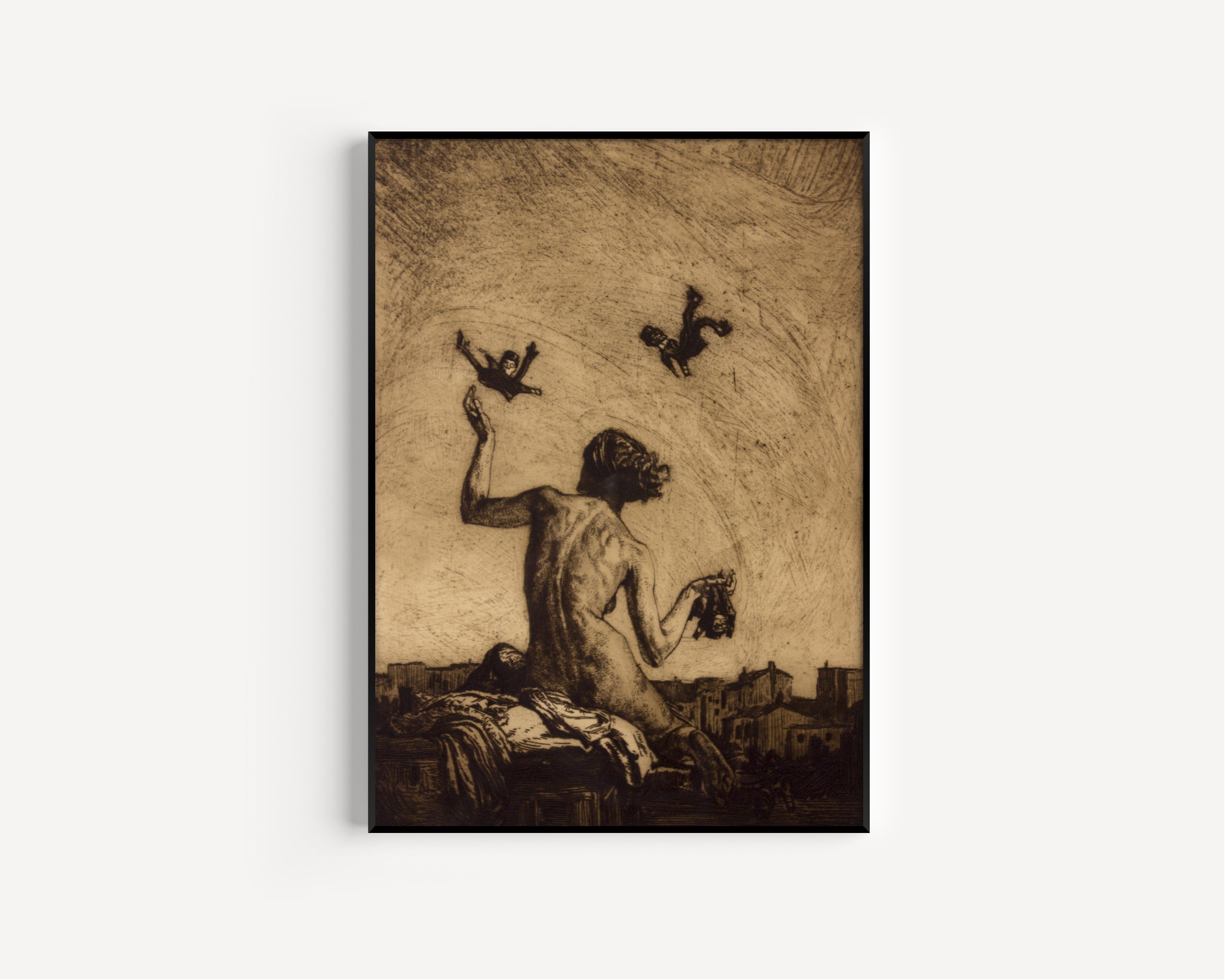 Marcel Roux — The Puppets | Fine Art Giclée Print - 9ArtPrints
