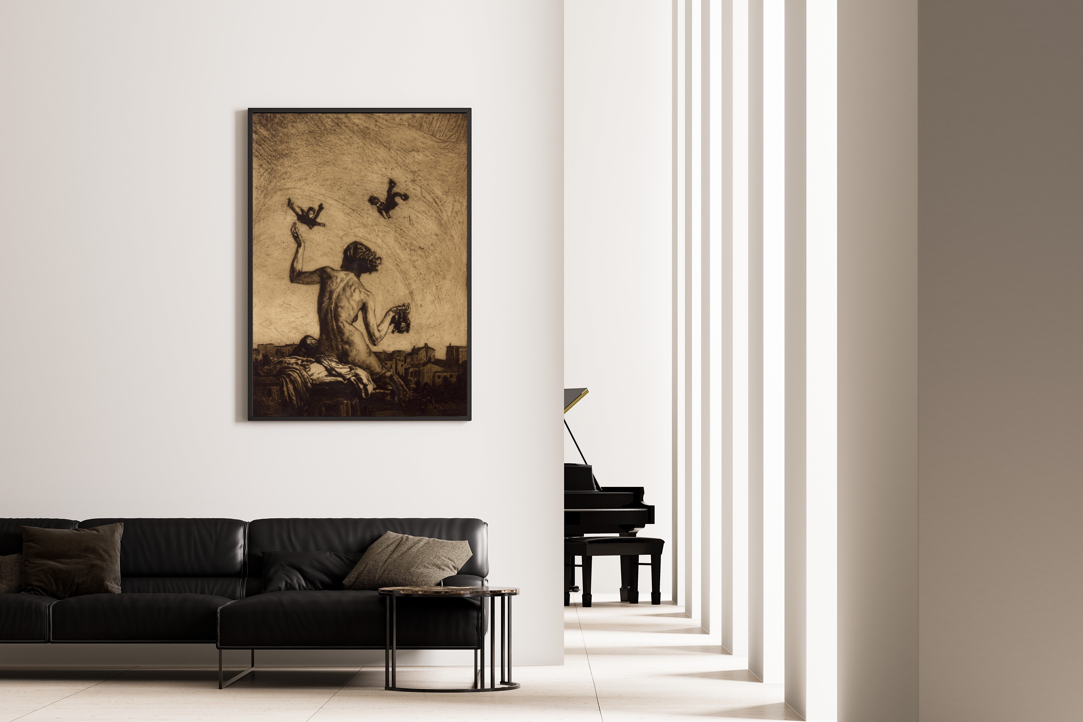 Marcel Roux — The Puppets | Fine Art Giclée Print - 9ArtPrints