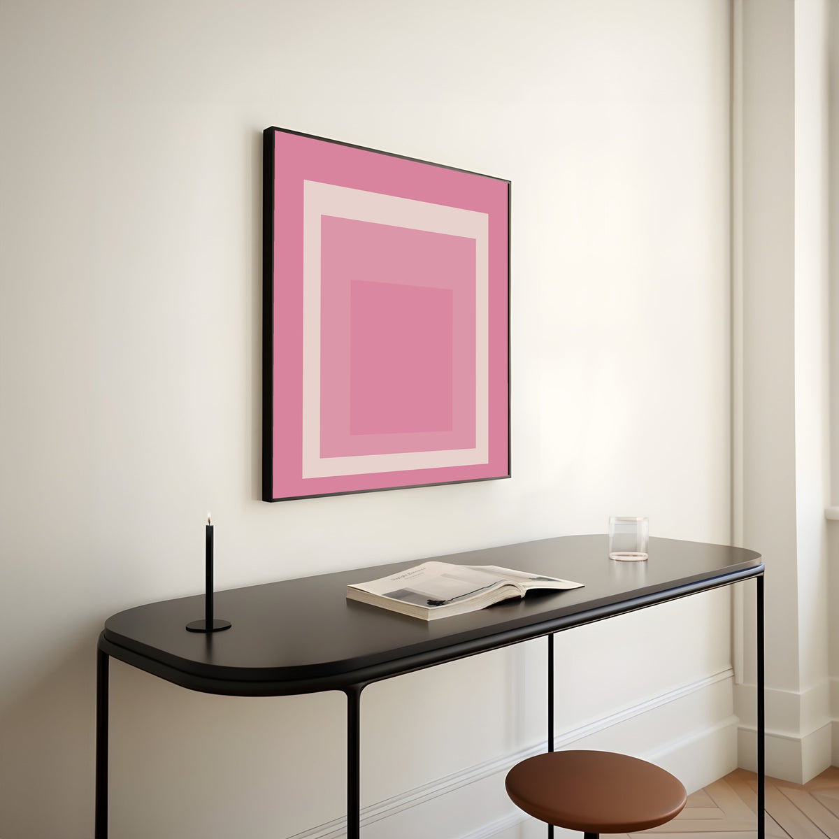 Margot — Homage to the Square | Mid-Century Modern Art Print - 9ArtPrints