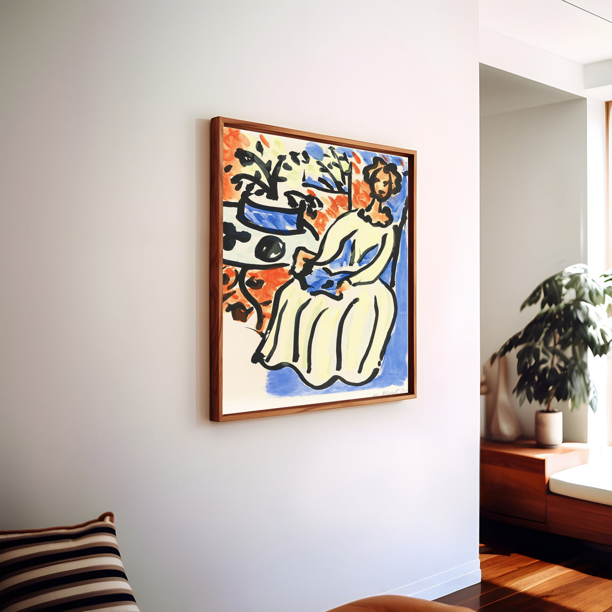 Henri Matisse — Marie-José in a Yellow Dress | Fine Art Print
