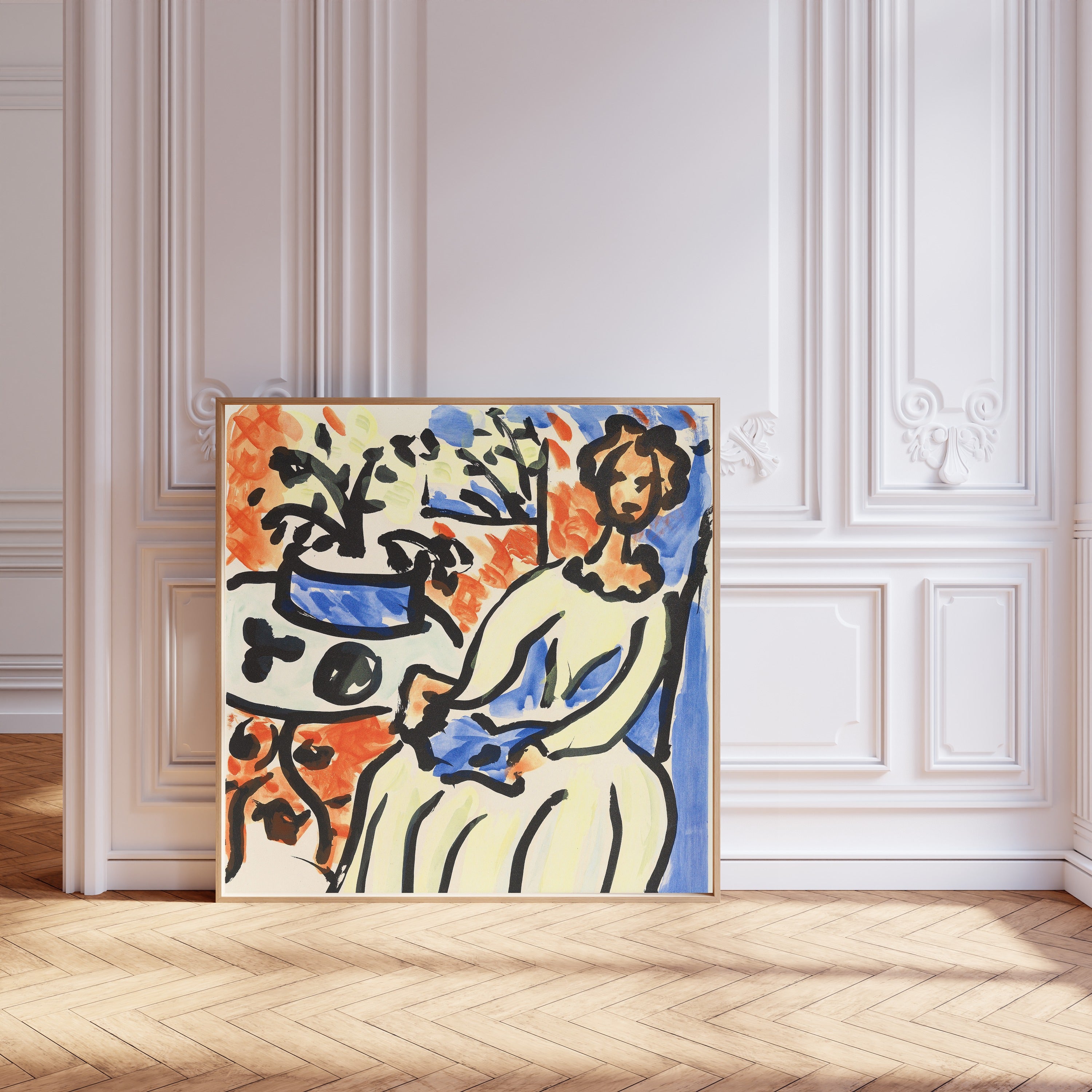 Henri Matisse — Marie-José in a Yellow Dress | Fine Art Print