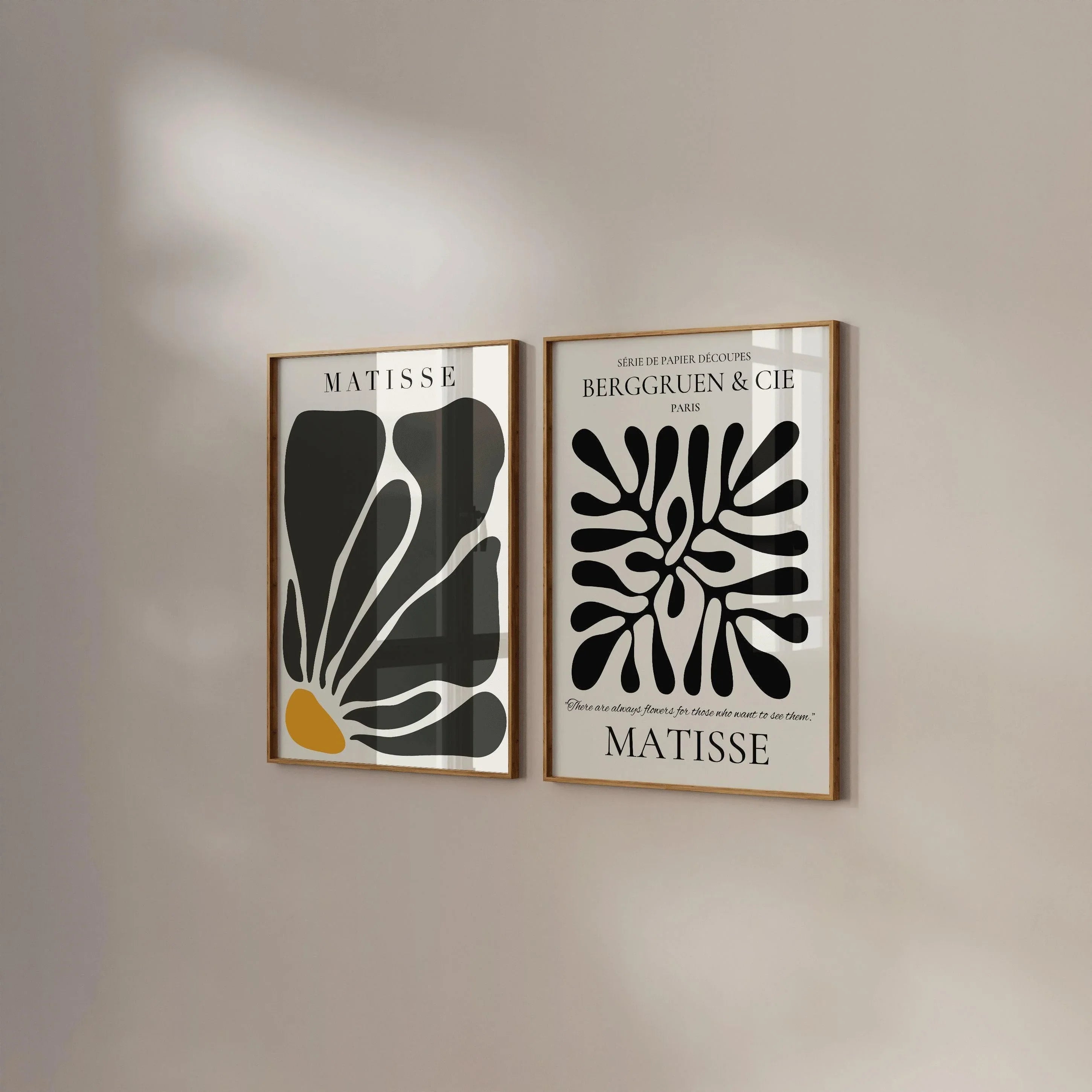 Matisse Art Print Set: Mid - Century Modern Giclee Duo - 9ArtPrints