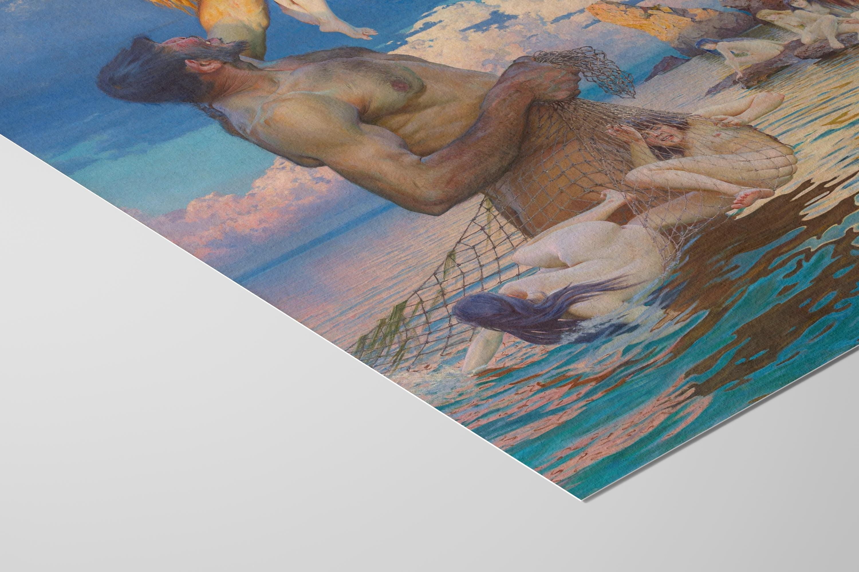 Max Pietschmann — Fishing Expedition of Polyphemus | Fine Art Print - 9ArtPrints
