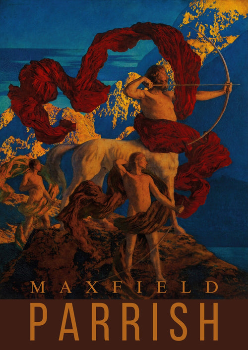 Maxfield Parrish — Jason and His Teacher | Fine Art Print - 9ArtPrints