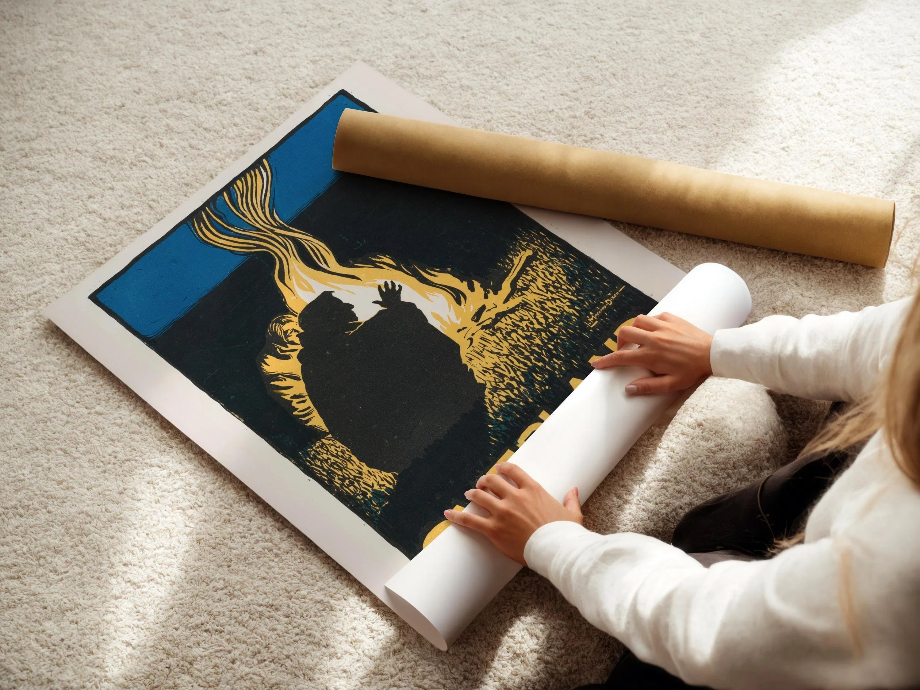 Maynard Dixon American West Print: Vintage Overland Magazine Cover (Giclee) - 9ArtPrints