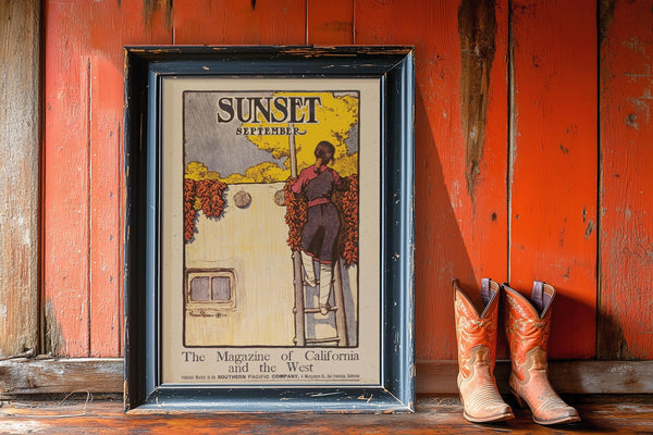 Maynard Dixon — Statement Duo | Sunset Magazine Covers | Western Art Print
