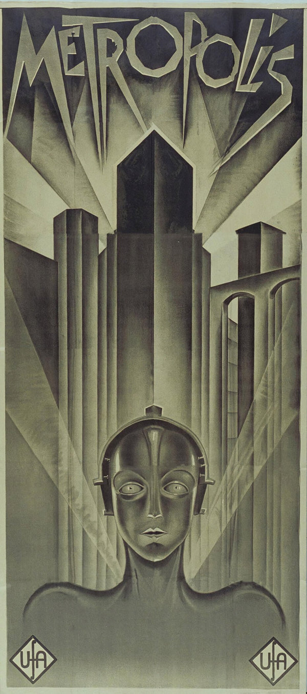 Metropolis — Fritz Lang | Art Deco Movie Poster Fine Art Print (2×1)