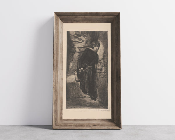 Marcel Roux — Misery upon Misery | Symbolist Art Print
