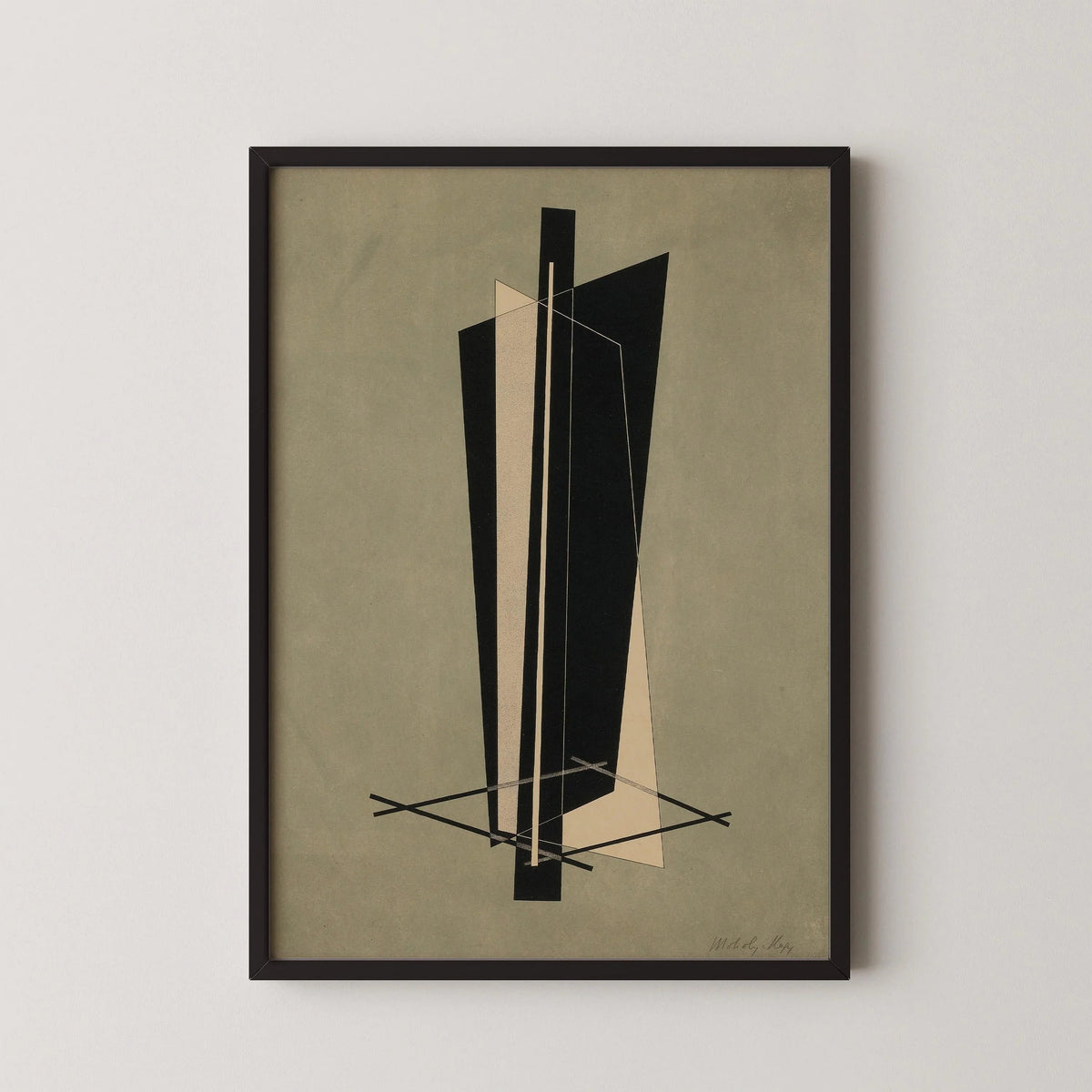László Moholy-Nagy — Kestnermappe (Komposition) | Bauhaus Abstract Print