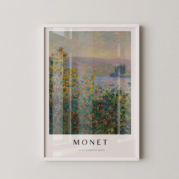 Claude Monet — Flower Beds | Fine Art Print
