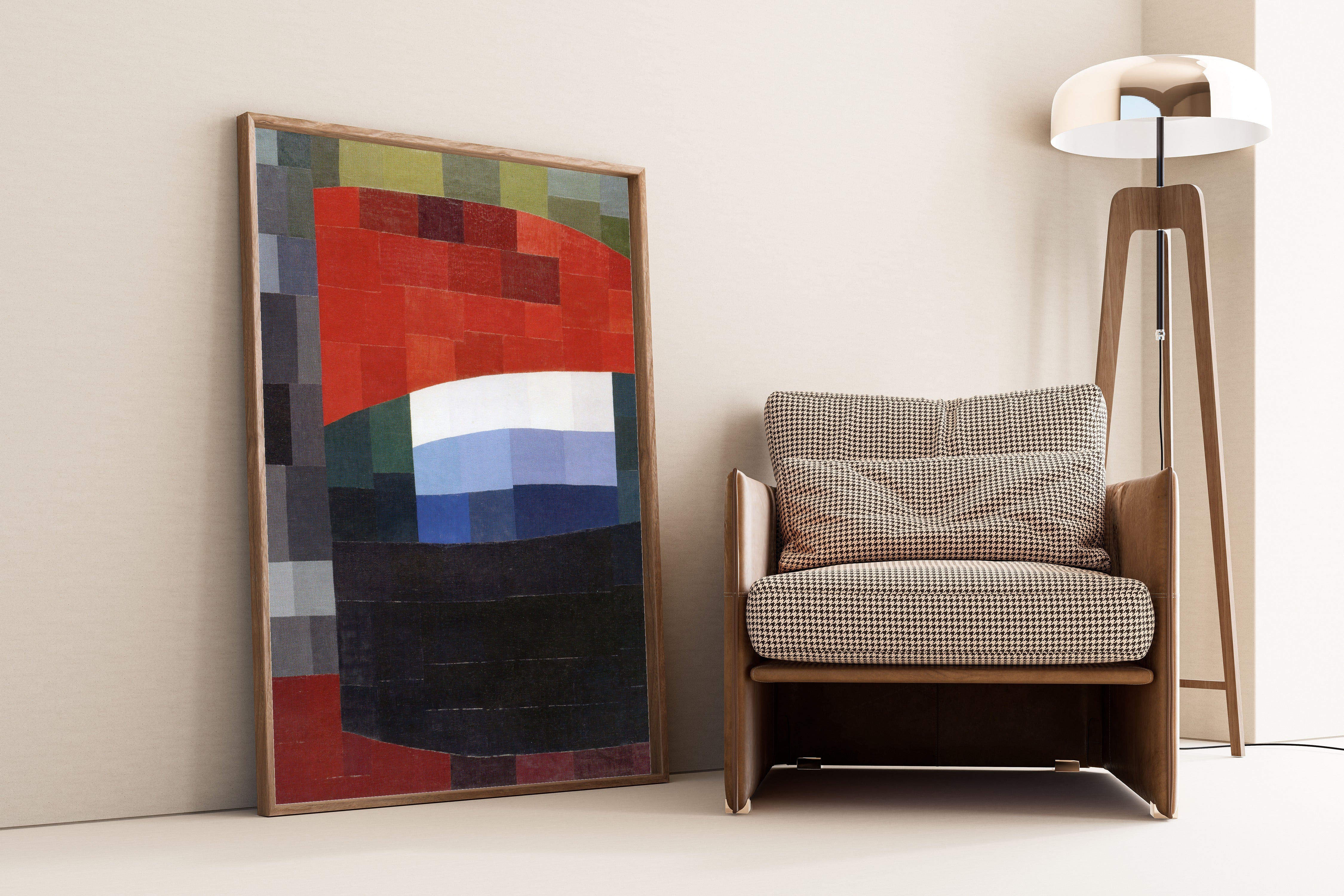 Otto Freundlich — My Sky is Red (1933) | Mein Himmel ist rot — Abstract Fine Art Print