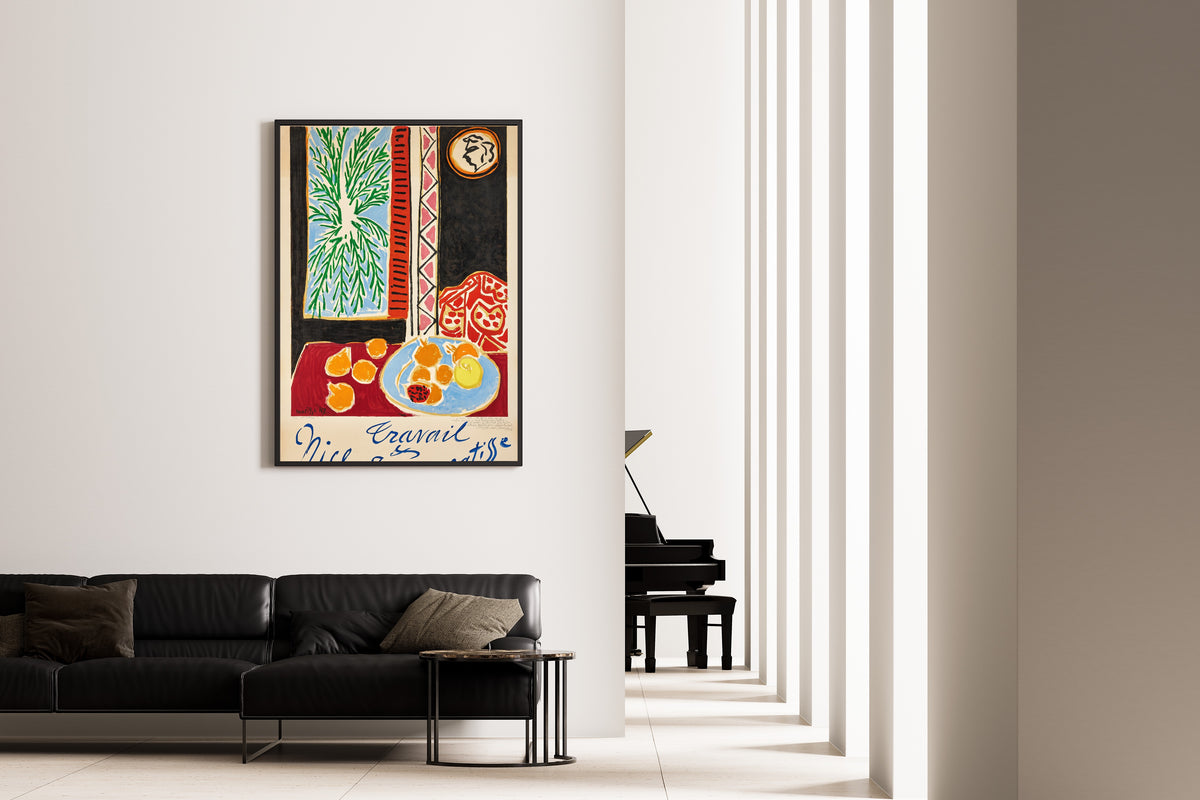 Henri Matisse — Nice, Travail et Joie | Papiers Découpés Fine Art Print