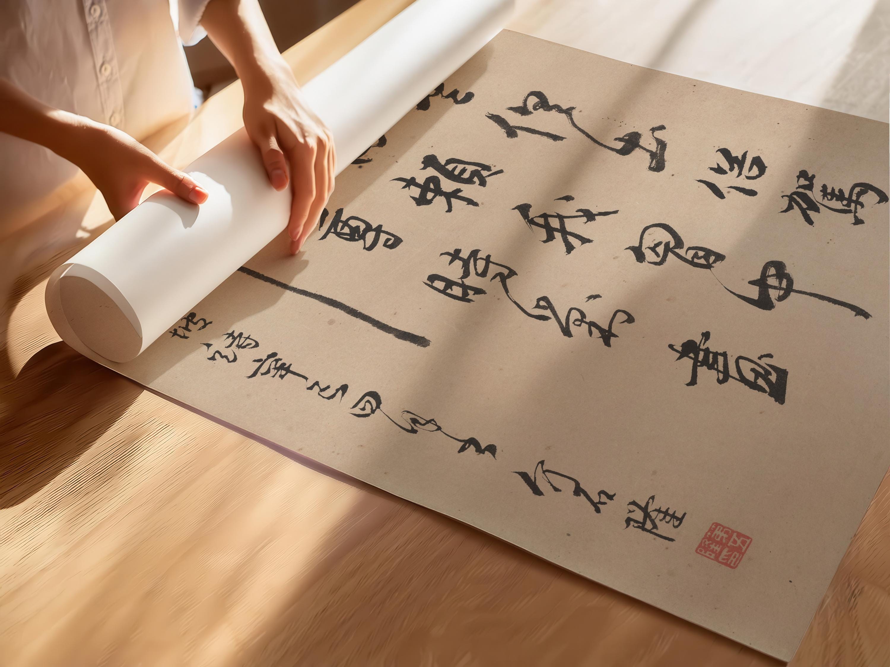 Noro Kaiseki: A Letter | PREMIUM GICLÉE PRINT | Our Most Striking Chinese Calligraphy | Vintage Asian Japanese Art available framed 2x1 - 9ArtPrints