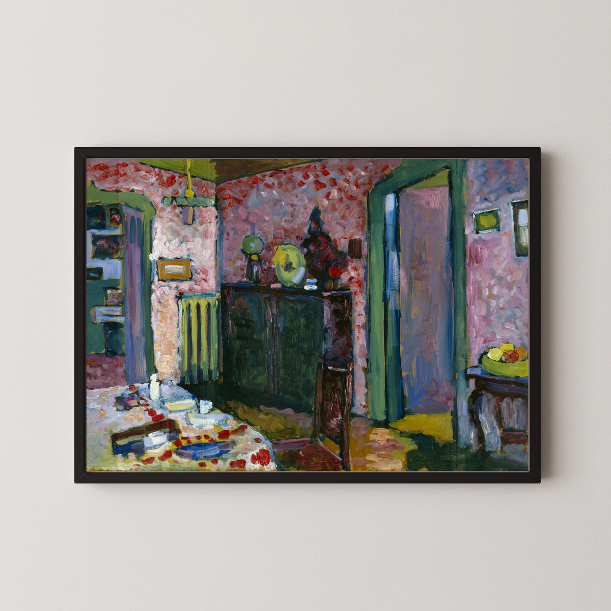Wassily Kandinsky — Interior (My Dining Room) | Expressionist Fine Art Print
