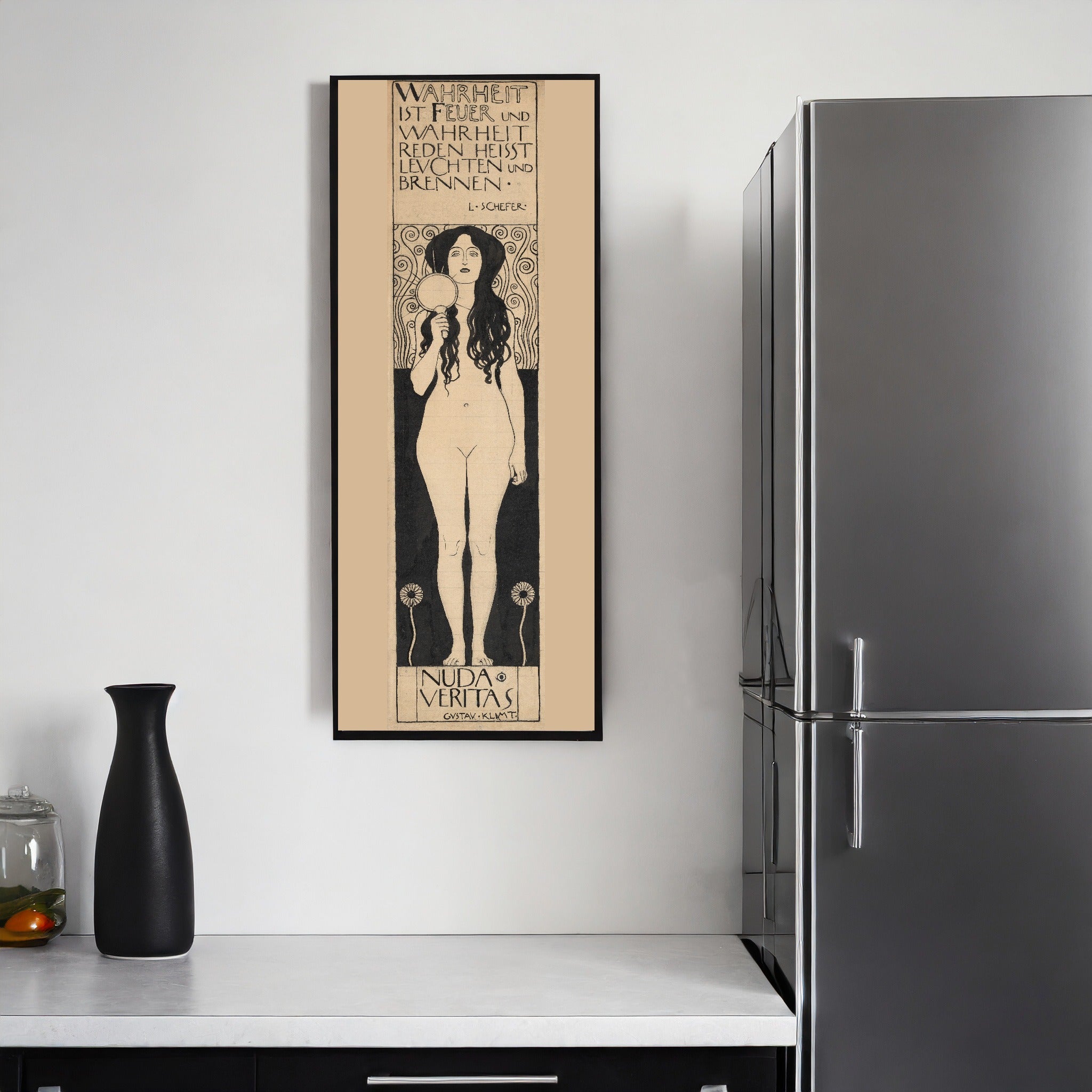 Gustav Klimt — Nuda Veritas (Ver Sacrum) | Fine Art Print