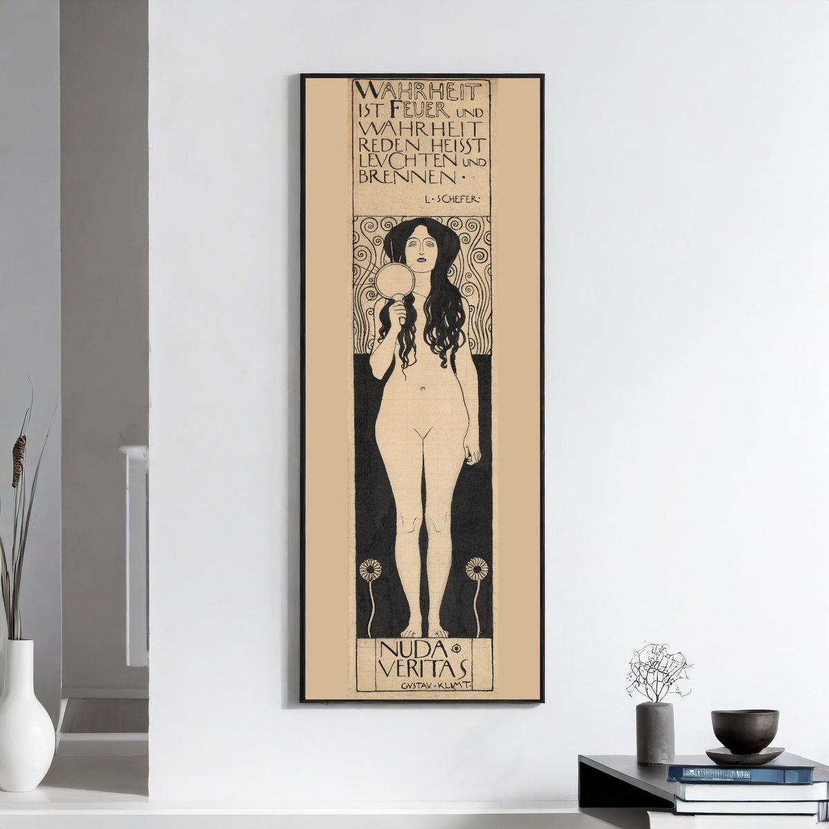 Gustav Klimt — Nuda Veritas (Ver Sacrum) | Fine Art Print