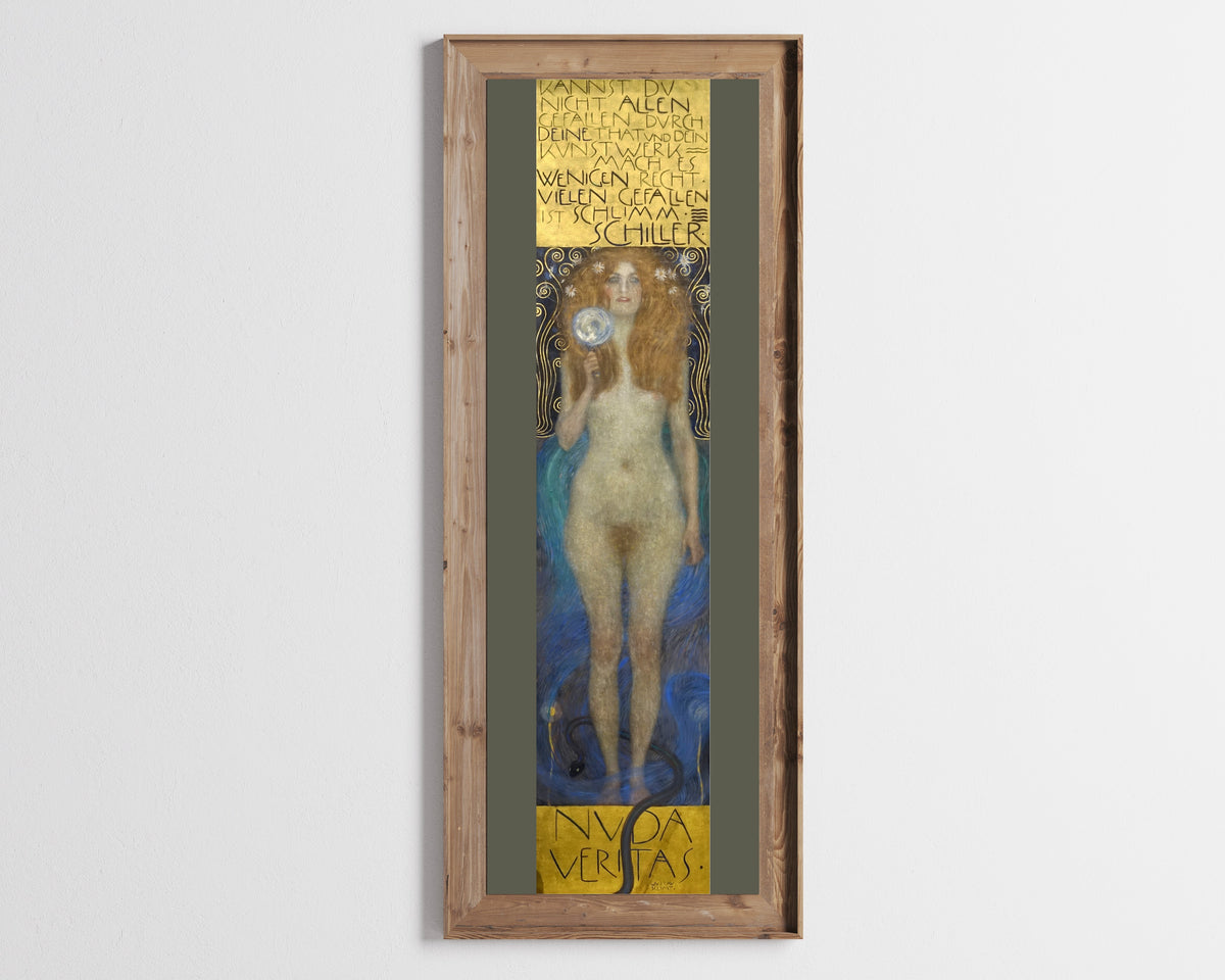 Gustav Klimt — Nuda Veritas | Fine Art Print