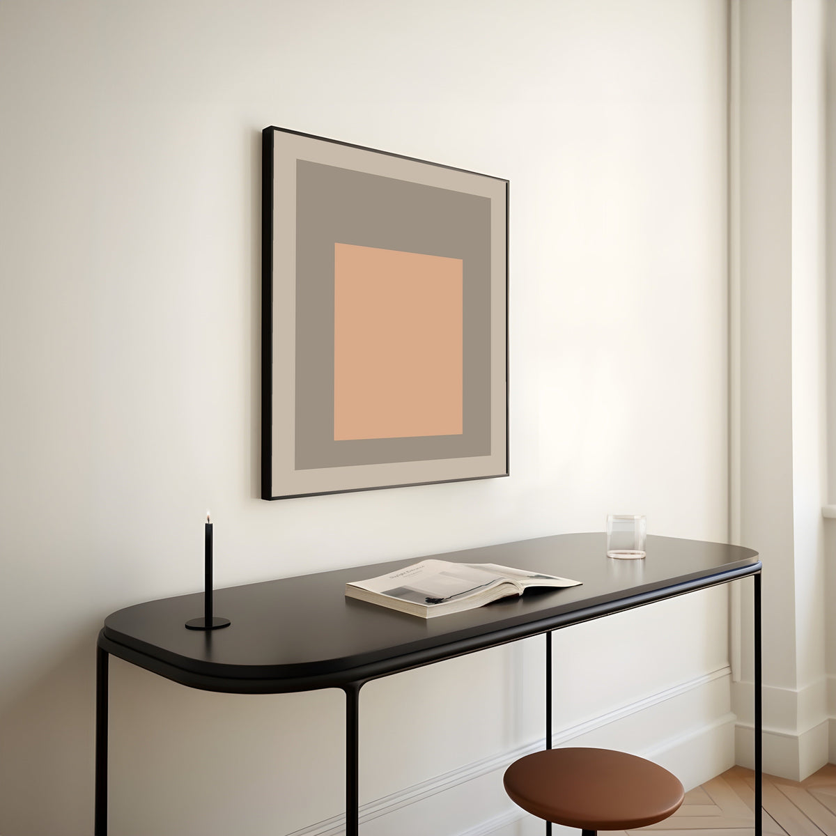 Oaxaca — Homage to the Square | Mid-Century Modern Art Print - 9ArtPrints