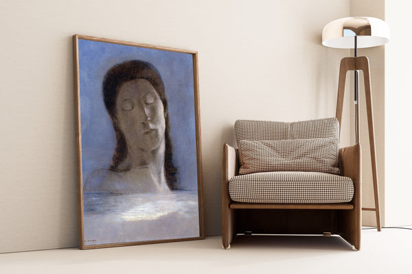 Odilon Redon — Closed Eyes | Fine Art Giclée Print