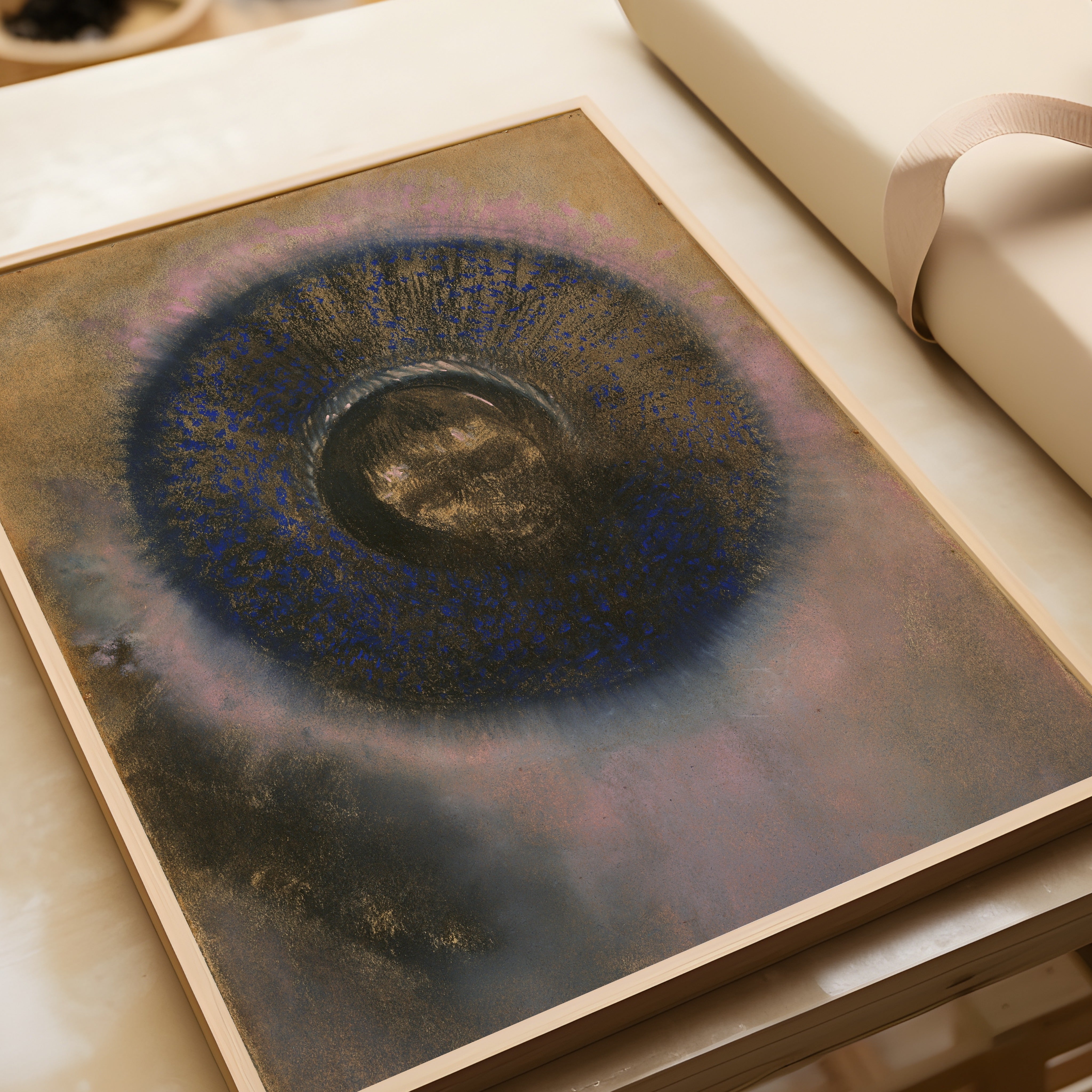 Odilon Redon — Head Within an Aureole | Fine Art Giclée Print - 9ArtPrints