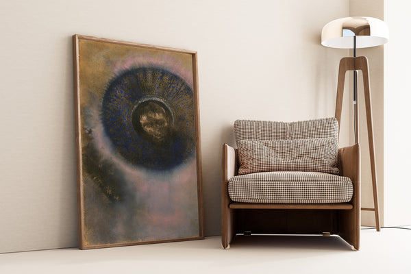 Odilon Redon — Head Within an Aureole | Fine Art Giclée Print