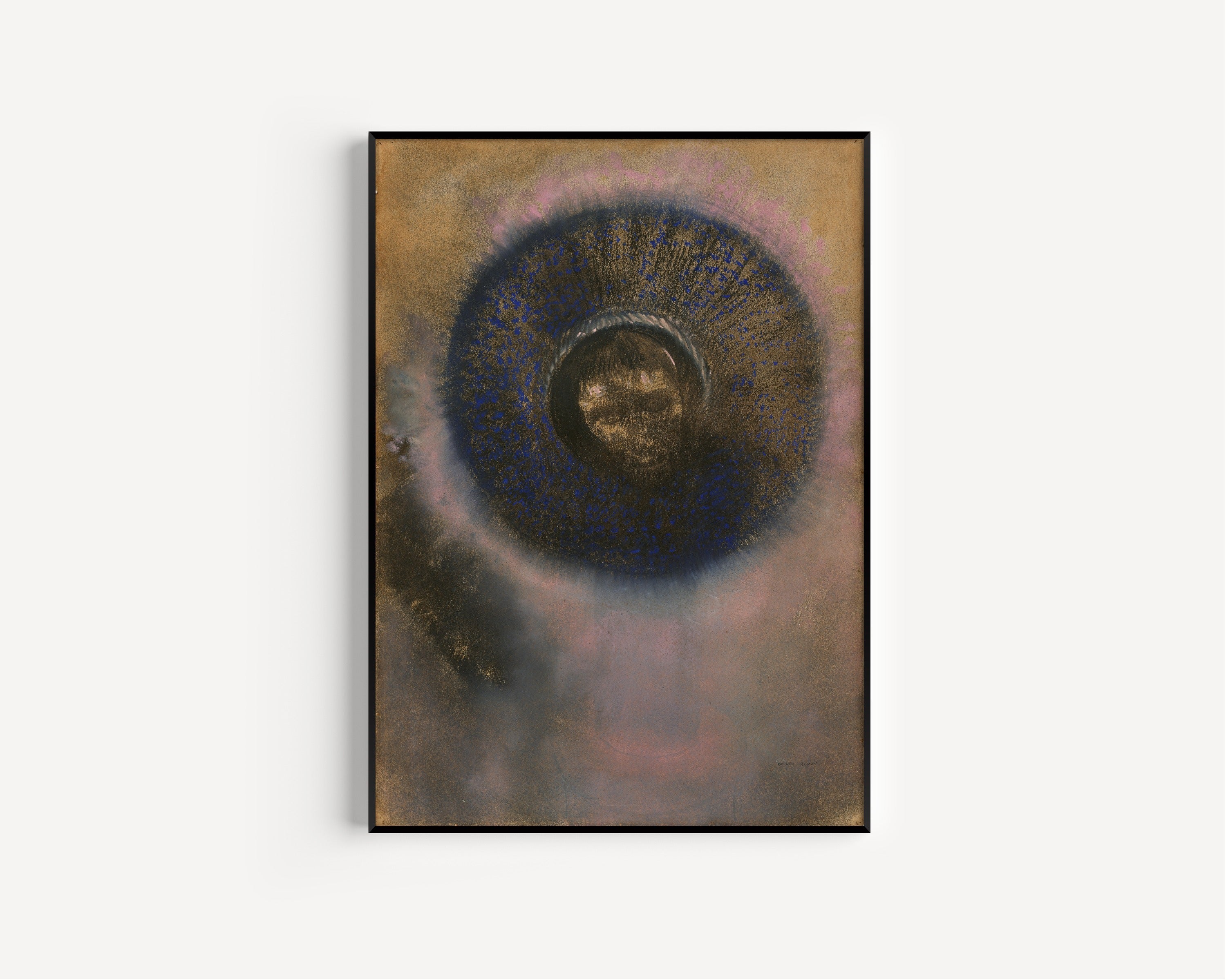 Odilon Redon — Head Within an Aureole | Fine Art Giclée Print - 9ArtPrints