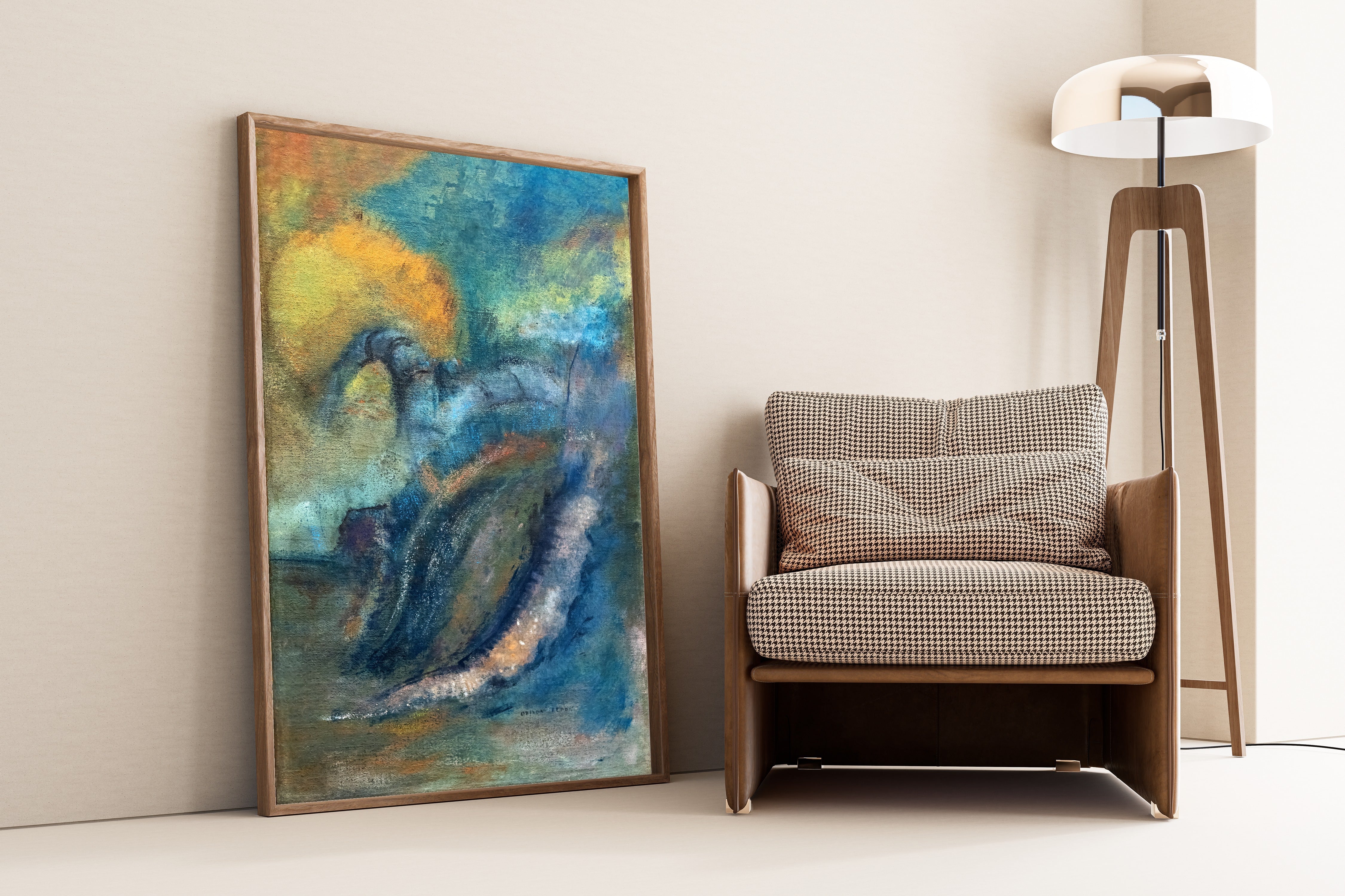 Odilon Redon — La Conque (The Seashell) | Fine Art Giclée Print - 9ArtPrints