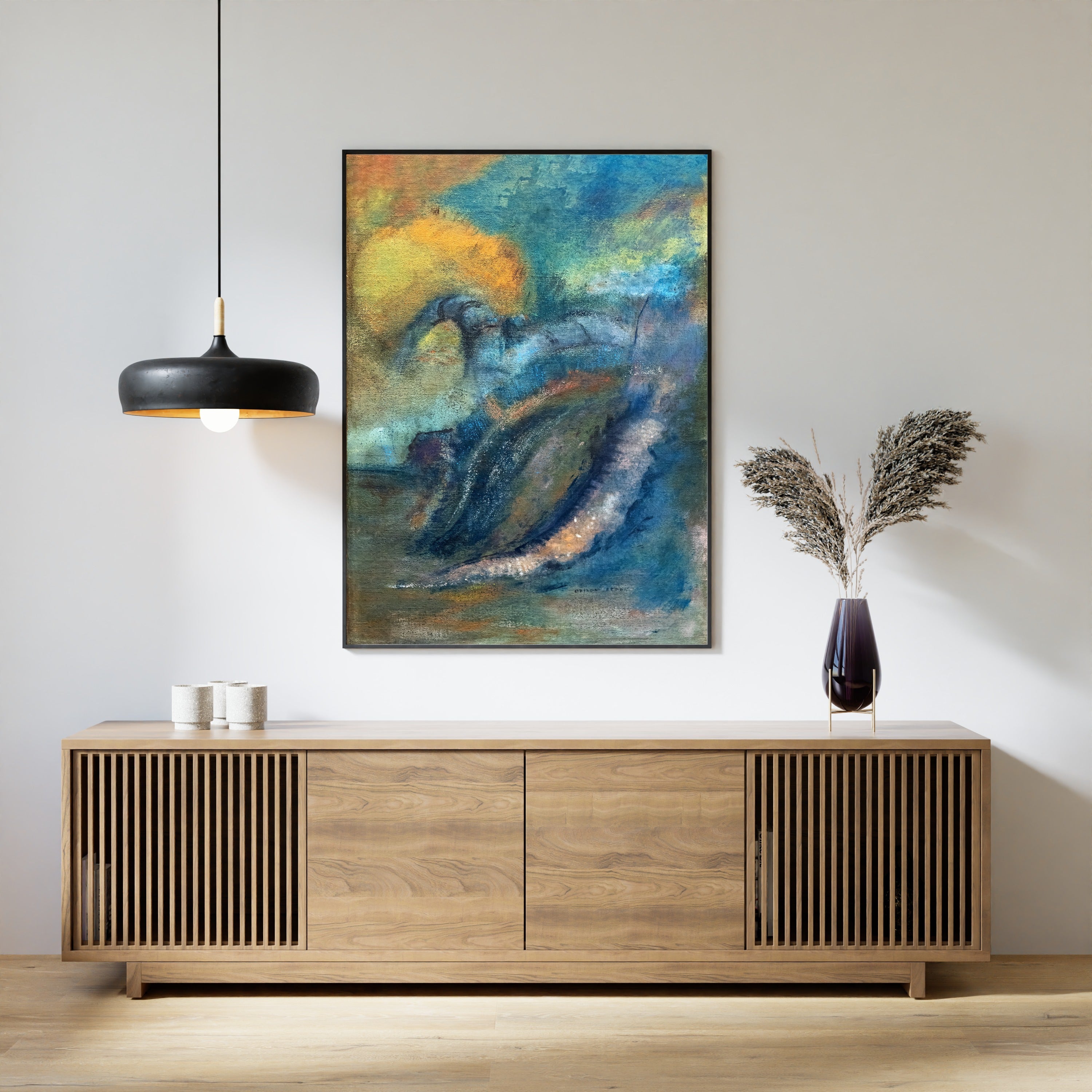 Odilon Redon — La Conque (The Seashell) | Fine Art Giclée Print - 9ArtPrints