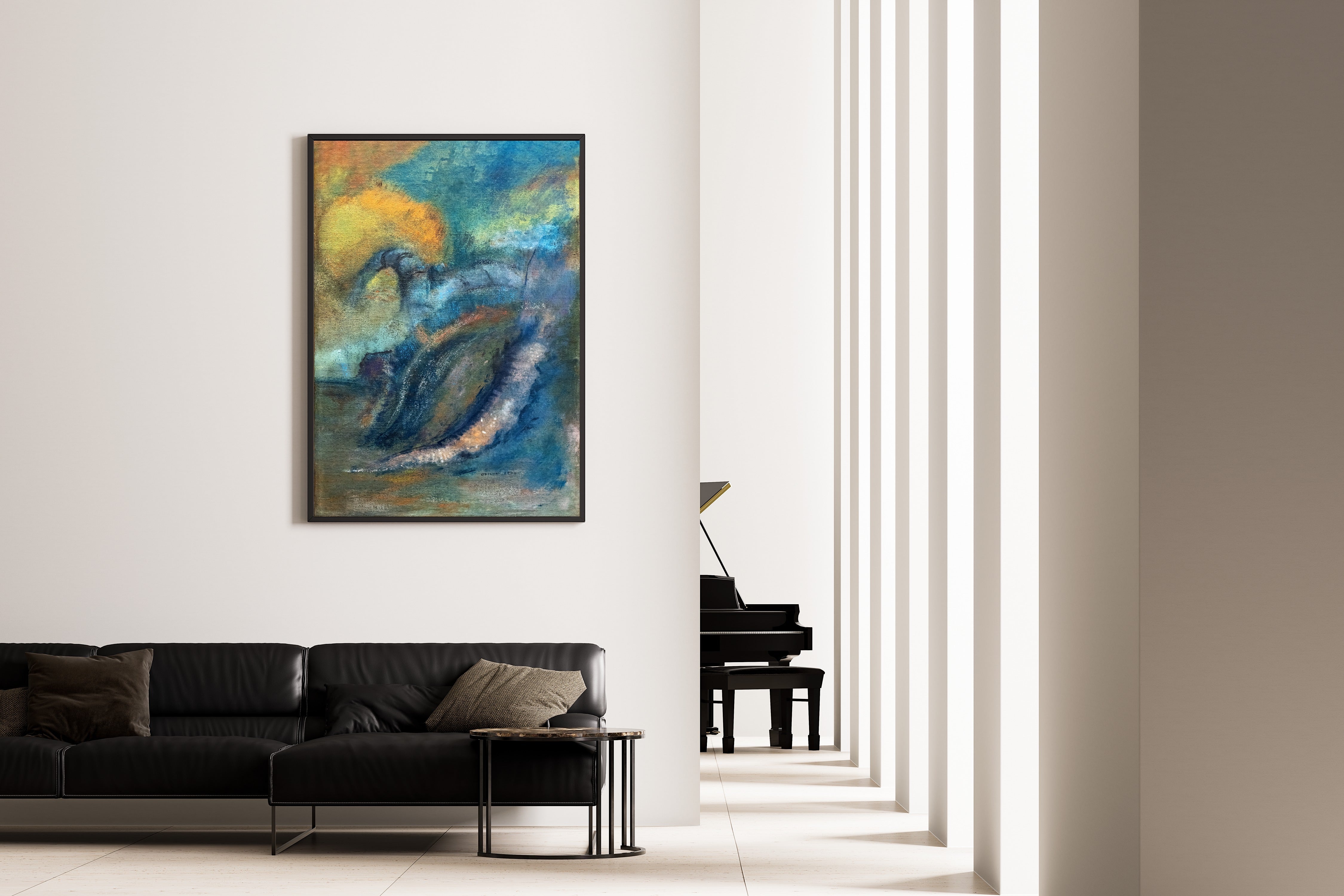 Odilon Redon — La Conque (The Seashell) | Fine Art Giclée Print - 9ArtPrints