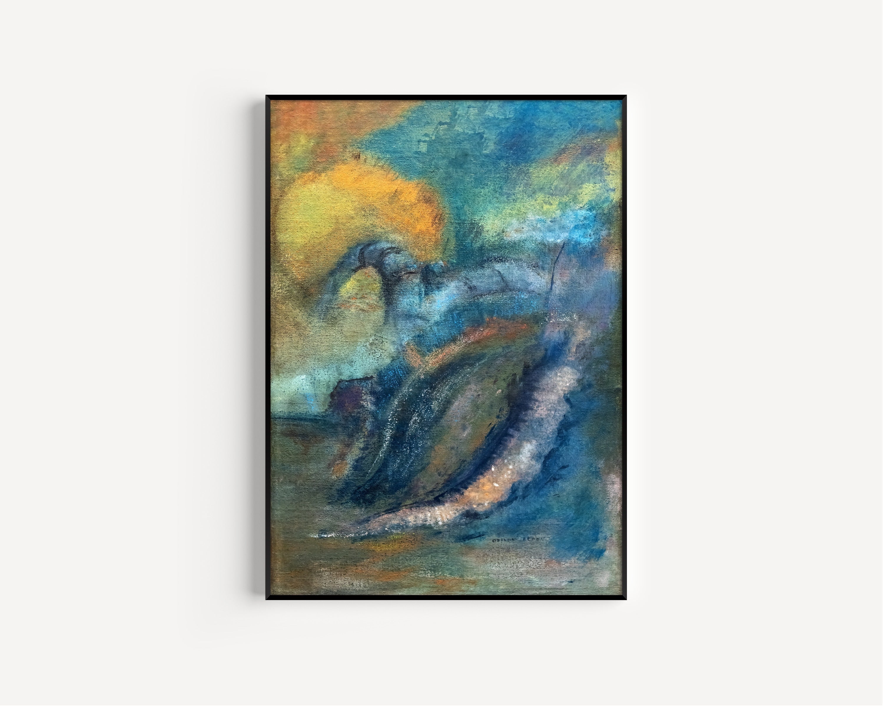 Odilon Redon — La Conque (The Seashell) | Fine Art Giclée Print - 9ArtPrints