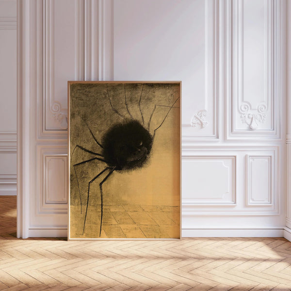 Odilon Redon — The Smiling Spider | Symbolist Fine Art Print