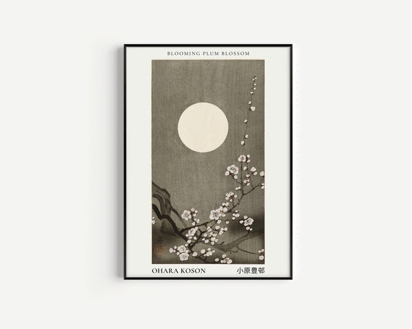 Ohara Koson — Plum Blossoms | Shin Hanga Print