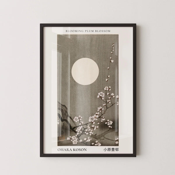 Ohara Koson — Plum Blossoms | Shin Hanga Print
