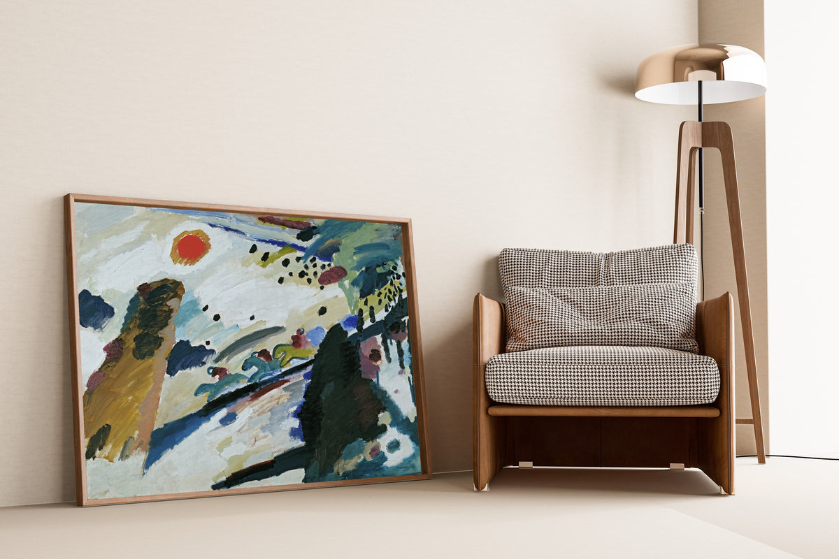 Wassily Kandinsky — Romantic Landscape | Expressionist Fine Art Print