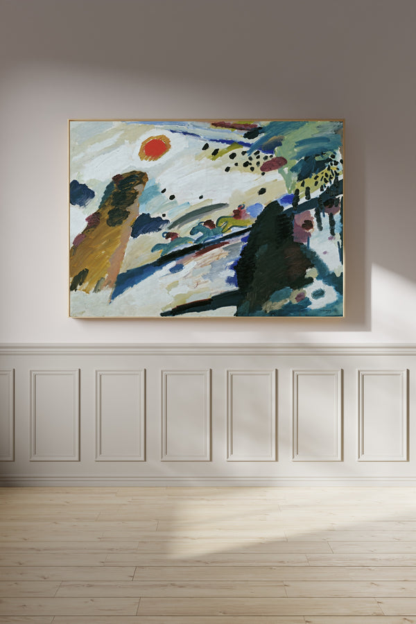 Wassily Kandinsky — Romantic Landscape | Expressionist Fine Art Print