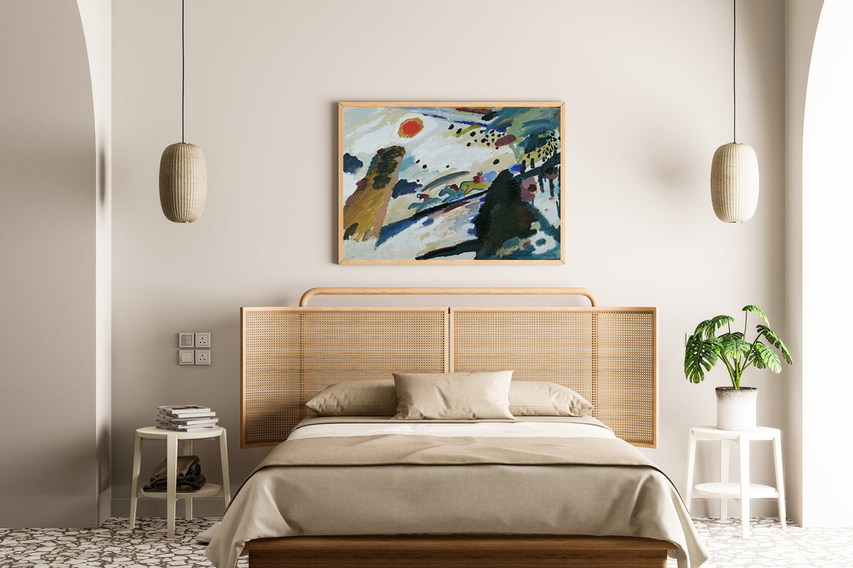 Wassily Kandinsky — Romantic Landscape | Expressionist Fine Art Print