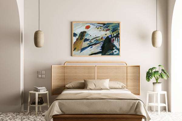 Wassily Kandinsky — Romantic Landscape | Expressionist Fine Art Print