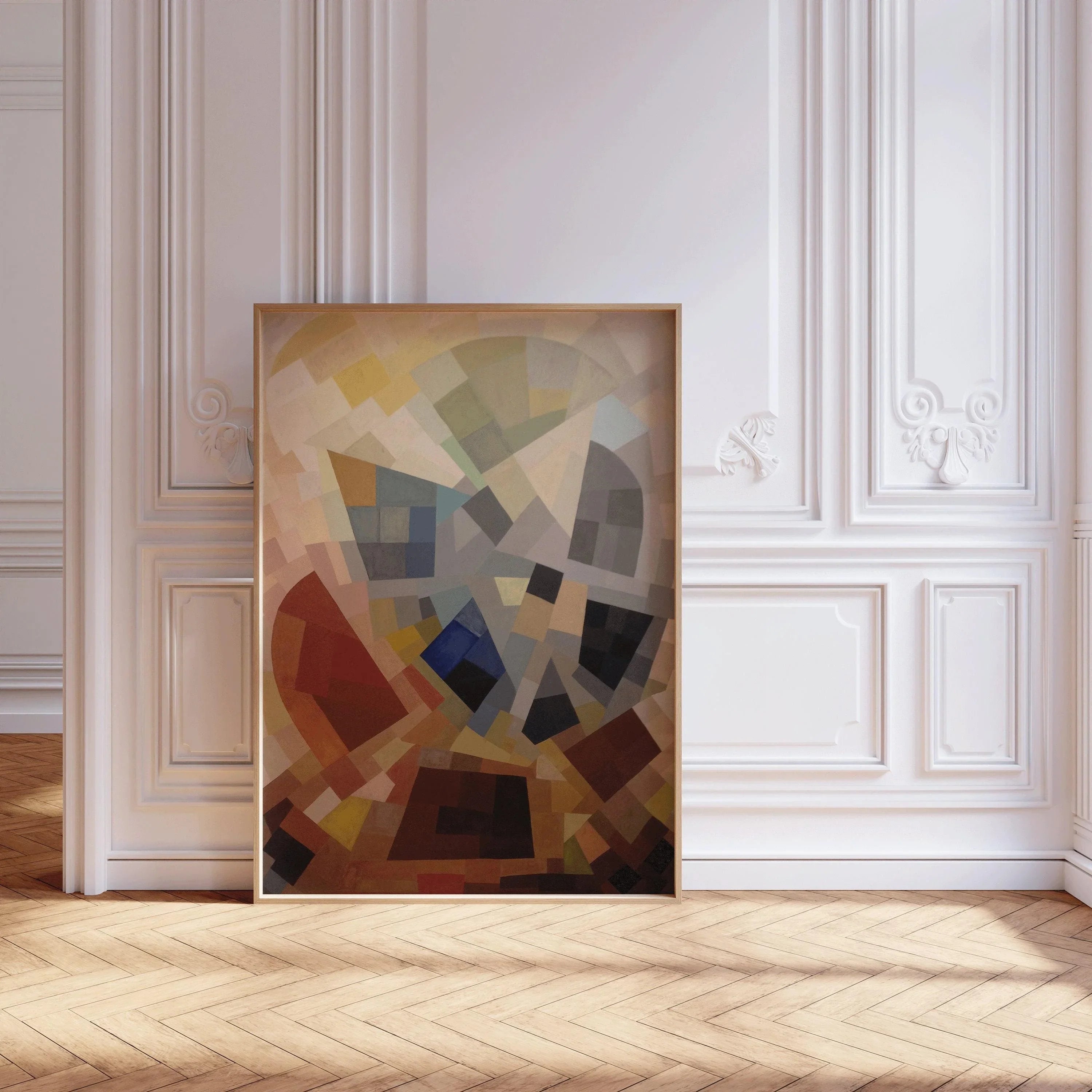 Otto Freundlich - Komposition (1939) | Colorful Vintage Abstract Art (available handframed or unframed) - 9ArtPrints